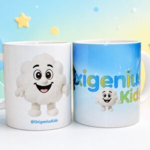 Caneca Oxigenius Kids Branca